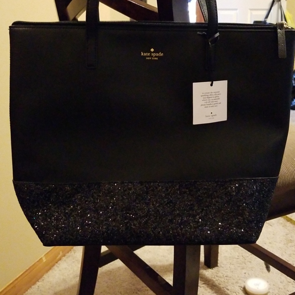 Gorgeous glittery Kate Spade tote!